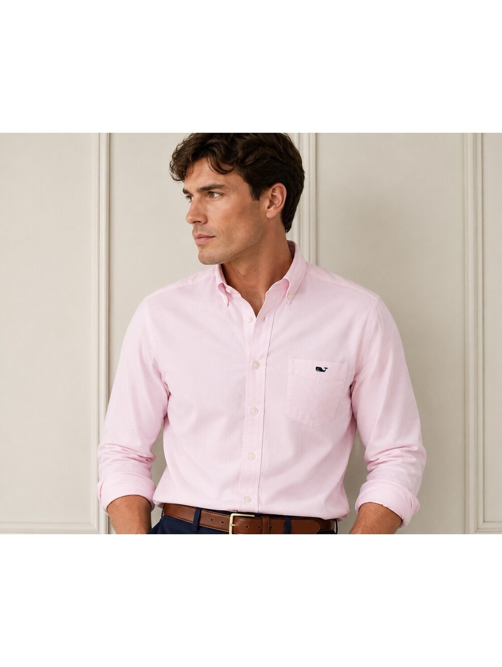 Vineyard Vines Tucker Men's Slim Fit Oxford Shirt Size L
